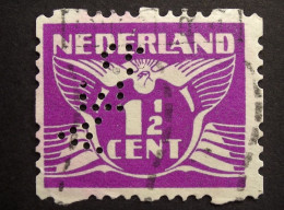 Nederland - Pays-Bas -  Perfin Amsterdam	 N.V.Electriciteits Maatschappij AEG - (dochtermaatschappij Van ..) 1925 - 30 - Perfin