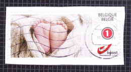 2011 Nr 4182/83 Duo-stamp / My Stamp,gestempeld Op Fragment. - Gebruikt