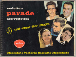 Album Chocolade Victoria Vedettenparade Sport, Cinéma, Tévé, Teenagers Deel 1 Volledig In Goede Staat - Victoria