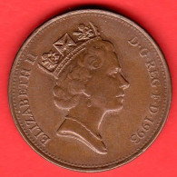 Gran Bretagna - Great Britain - GB - 2 Pence - 1993 - QFDC/aUNC - Come Da Foto - 2 Pence & 2 New Pence