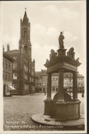 41301623 Kamenz Sachsen Marktplatz Mit Rathaus Und Andreasbrunnen Kamenz - Kamenz