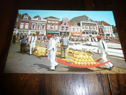 CARTE POSTALE MODERNE CPM PAYS BAS HOLLANDE HOLLAND ALKMAAR MARCHE AUX FROMAGES ECRITE AVEC TIMBRE 1974 - Alkmaar