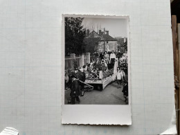 Carte Photo Beaune La Rolande Carnaval Comice 14 Juillet Defile - Beaune-la-Rolande