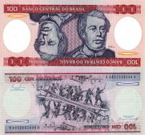 Brasil / 100 Cruzeiros / 1984 / P-198(b) / UNC - Brazilië