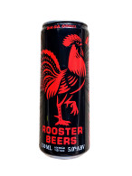 Rooster Dark Sleek 330ml Design 2024 Vietnam Beer Empty Cans Open Bottom - Cans