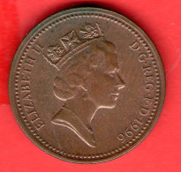 Gran Bretagna - Great Britain - GB - 1 Penny 1996 - QFDC/aUNC - Come Da Foto - 1 Penny & 1 New Penny