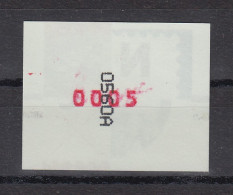Niederlande ATM Mi.-Nr. 2.2 Typ NAGLER Gummidruck Wert 0005 Mit Zählnummer`**  - Sonstige & Ohne Zuordnung