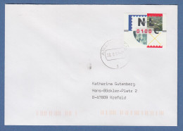 Niederlande ATM Mi.-Nr. 2.2 Typ NAGLER Wert 0100 Auf FDC Nach D, O AMERSFOORT - Other & Unclassified