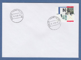 Niederlande ATM Mi.-Nr. 2.3 Typ HYTECH Wert 80 Auf Blanco-Brief, O ROSMALEN - Other & Unclassified