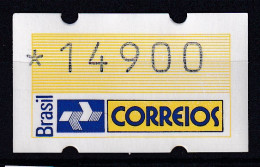 Brasilien 1993 ATM Postemblem Wertstufe 14900 Postfrisch ** - Vignettes D'affranchissement (Frama)
