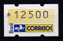 Brasilien 1993 ATM Postemblem Wertstufe 12500 Postfrisch ** - Affrancature Meccaniche/Frama