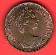 Gran Bretagna - Great Britain - GB - 1 Penny 1981 - QFDC/aUNC - Come Da Foto - 1 Penny & 1 New Penny