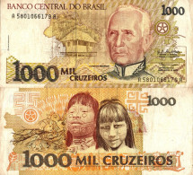 Brasil / 1.000 Cruzeiros / 1991 / P-231(b) / VF - Brasile