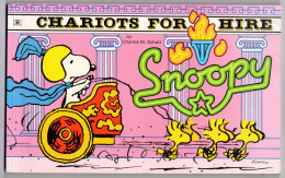 SNOOPY : Chariots For Hire - Charles M. SCHULZ - UK - 1988 - Altri Editori