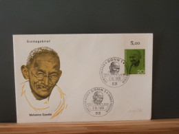 104/246  FDC  ALLEMAGNE - Mahatma Gandhi