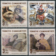 Turkey, Türkei - 2020 - Haleplibahçe Mosaics ** MNH - Unused Stamps