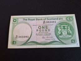 Billet The Royal Bank Of Scotland Plc, One Pound Sterling, 17/12/1986 TB ETAT - Sonstige & Ohne Zuordnung