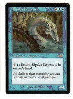 MAGIC The GATHERING  "SLIPTIDE SERPENT"---NEMESIS (MTG--159-3) - Blauwe Kaarten