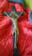 Crois CHriste XiXa.. Tree.bronze,natural Patina - Religious Art