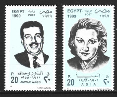 EGYPTE. N°1650-1 De 1999. Acteur Et Producteur. - Acteurs