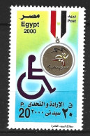 EGYPTE. N°1674 De 2000. Médaillé égyptien. - Summer 2000: Sydney - Paralympic