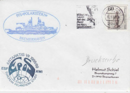 Germany Polarstern European Study Ca Bremerhaven 16.09.1988 (PT161A) - Voli Polari