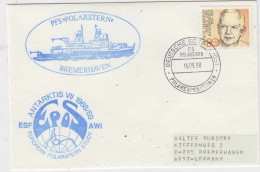 Germany Polarstern European Study Ca Bremerhaven 15.09.1988 (PT161B) - Vuelos Polares