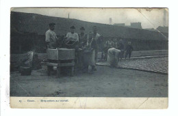 13 - Boom  -  Briquetiers Au Travail 1912(plooi Li Onder En Re Boven Zie Scan) - Boom