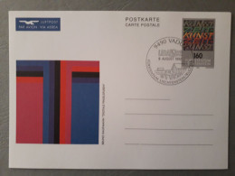 Postkarte Stempel Vaduz, LIBA 1992, Liechtenstein - Covers & Documents