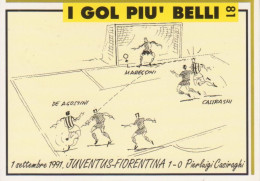 81 CASIRAGHI PIERLUIGI - I GOL PIU' BELLI: JUVENTUS FIORENTINA 1-0 1 SETTEMBRE 1991 - TRADING MASTERS CARDS - Trading Cards