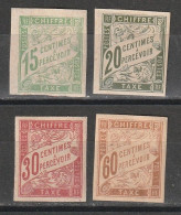 Colonies Françaises émissions Générales Taxe N° 20, 21, 22, 24 * - Postage Due