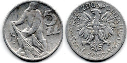 MA 30130 / Pologne - Poland - Polen 5 Zlotych 1959 - Polen