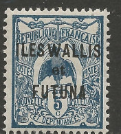 WALLIS ET FUTUNA  N° 18 NA étroit NEUF* INFIME TRACE DE CHARNIERE   / Hinge  / MH - Nuevos