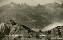 Verwallgruppe - Wormser Hütte Mit Blick Auf Scesaplana Und Zimba - Schruns