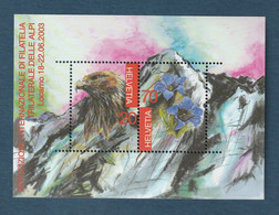 Suisse - YT Bloc N° 34 ** - Neuf Sans Charnière - 2003 - Blocks & Sheetlets & Panes