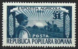 Romania 1951. Scott #767 (MH) ''Agriculture'' - Ongebruikt