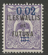 WALLIS ET FUTUNA  N° 27 WA étroit NEUF*  TRACE DE CHARNIERE   / Hinge  / MH - Neufs