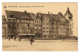 Knocke  Knokke   Hôtel Nobus, Sélécta Et Grand Hôtel Du Zoute - Knokke