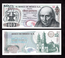 MESSICO 10 PESOS 1977 PIK 63I FDS - Mexique