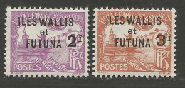 WALLIS ET FUTUNA TAXE  N° 9 Et 10 NEUF* CHARNIERE   / Hinge  / MH - Timbres-taxe