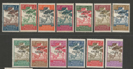 WALLIS ET FUTUNA TAXE N° 11 à 23 Série Complète NEUF**  SANS CHARNIERE En Partie Gom Coloniale / Hingeless  / MNH - Portomarken