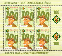 ROMANIA  2007  MNH  "EUROPA SCOUTING" - 2007