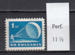 Bulgaria 1963 - Regular Stamp: Parachuting, Mi-Nr. 1364, Rare Perforation 11 1/2, Used - Gebruikt