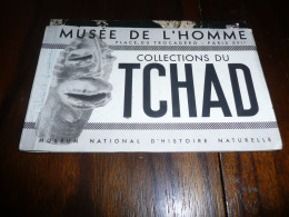 CARTE POSTALE MODERNE CPM CARNET INCOMPLET COLLECTIONS DU TCHAD MUSEE DE L'HOMME DIVERS OBJETS 6 CARTES - Tchad