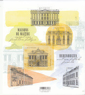 2018 Belgium Public Buildings Architecture Souvenir Sheet MNH  @ BELOW FACE VALUE - Neufs