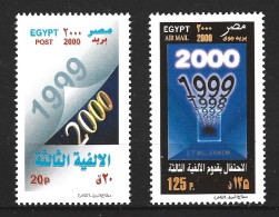 EGYPTE. N°1654 + PA  288 De 2000. Millénium. - Neufs