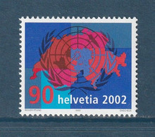 Suisse - YT N° 1740 ** - Neuf Sans Charnière - 2002 - Unused Stamps