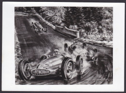 Walter Gotschke Werkphoto 13 X 18 Cm Mercedes Benz Race Nürnburgring 1939 Formula 1 (see Sales Conditions) - Automobile - F1