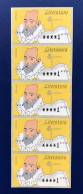 España Spain 1996, LITERATURA CERVANTES, ATM EPELSA, Tira 5, PAPEL SEMI FOSFORESCENTE, VALOR 1 PTS, 5DA - Machine Labels [ATM]