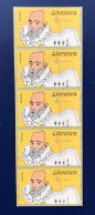 España Spain 1996, LITERATURA CERVANTES, ATM EPELSA, Tira 5, PAPEL SEMI FOSFORESCENTE, VALOR 1 PTS, 4 DÍGITOS - Machine Labels [ATM]